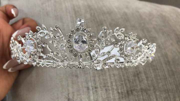 Miércoles de mostrár... Tú tocado/tiara/corona 👰🏼‍♀️ - 3