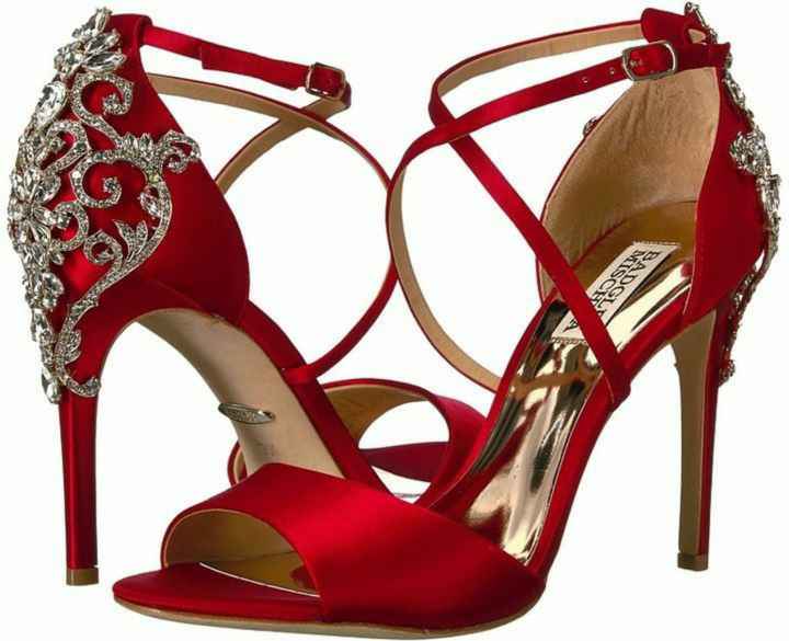 Zapatillas rojas para novia - 4