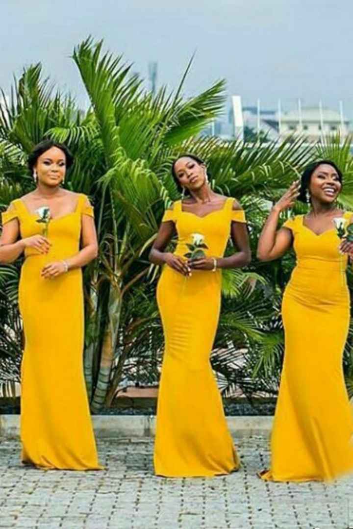 Vestidos para damas color amarillo 💛 - 3
