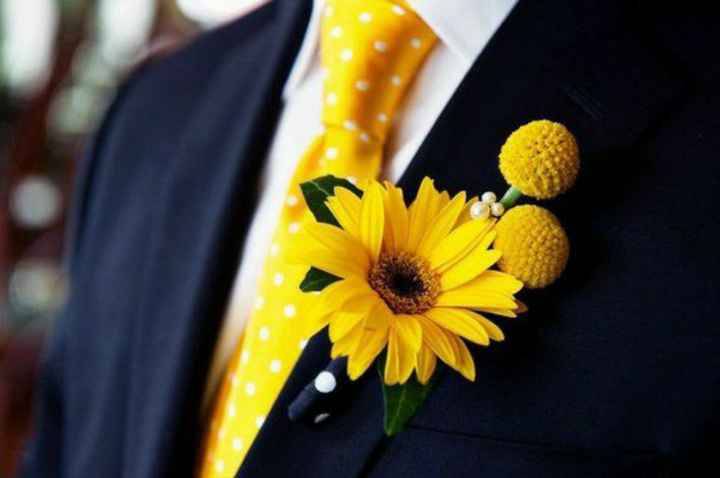Corbatas en amarillo para el novio 💛💛 - 4