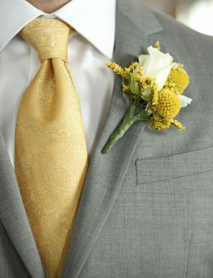 Corbatas en amarillo para el novio 💛💛 - 6