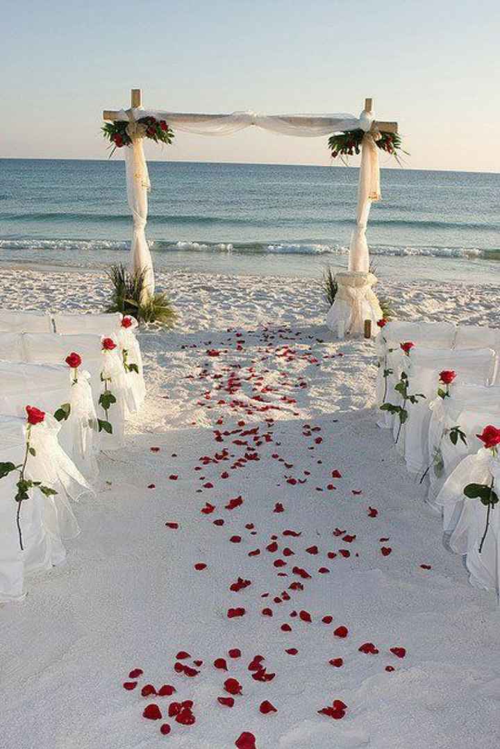 Ideas de altares en la playa - 5