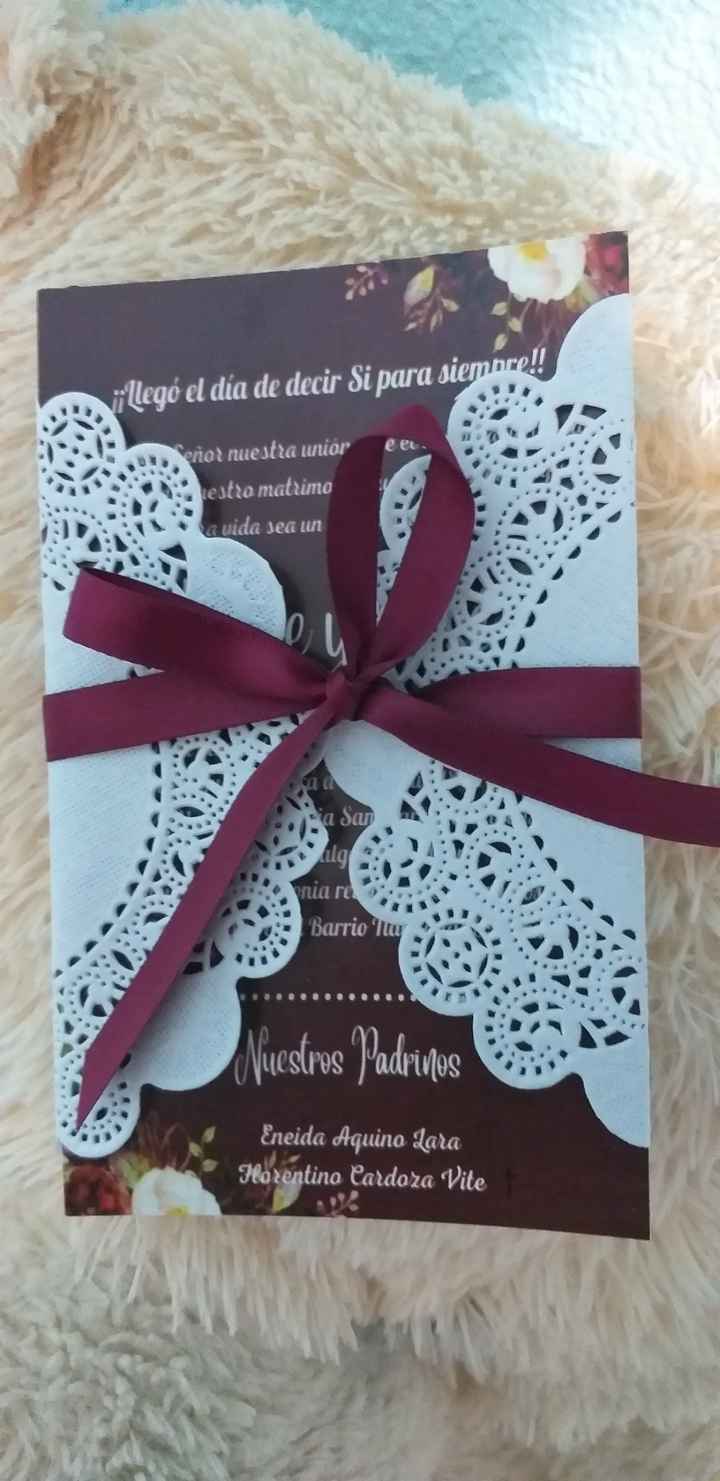 Mis invitaciones - 1