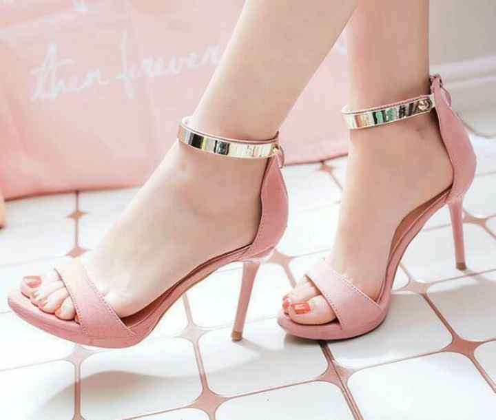 Zapatillas en color rosa - 3