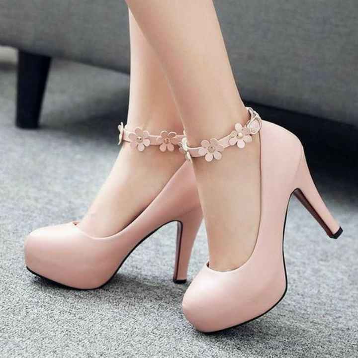 Zapatillas en color rosa - 4
