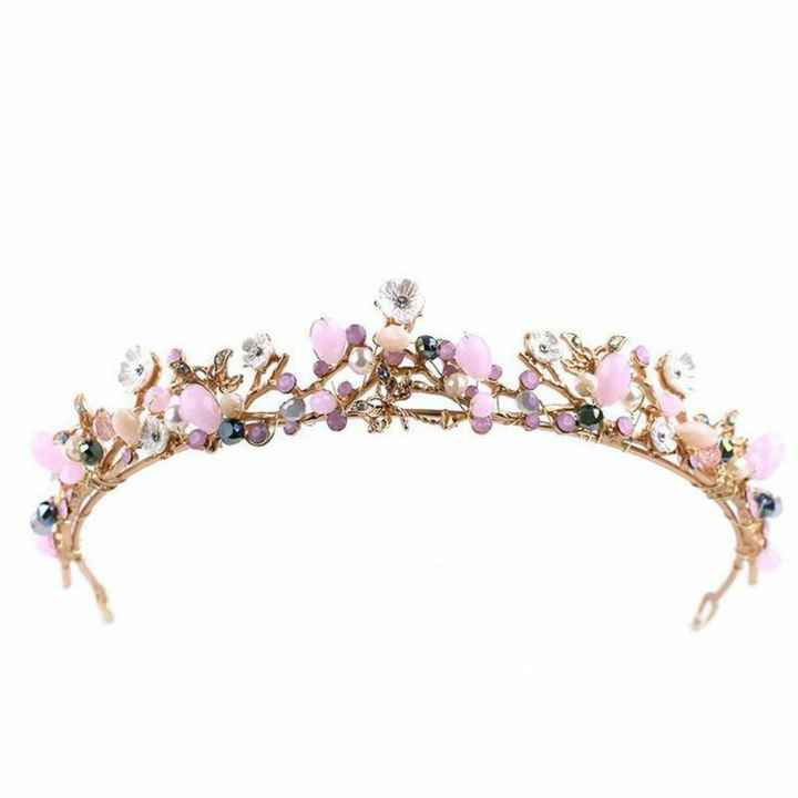 Tiaras en color rosa - 2