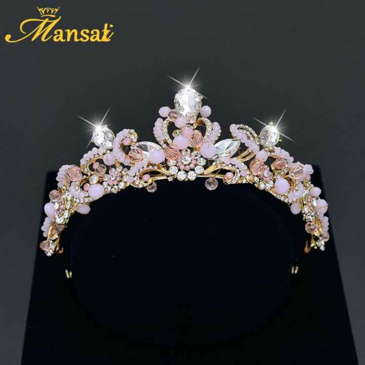 Tiaras en color rosa - 3