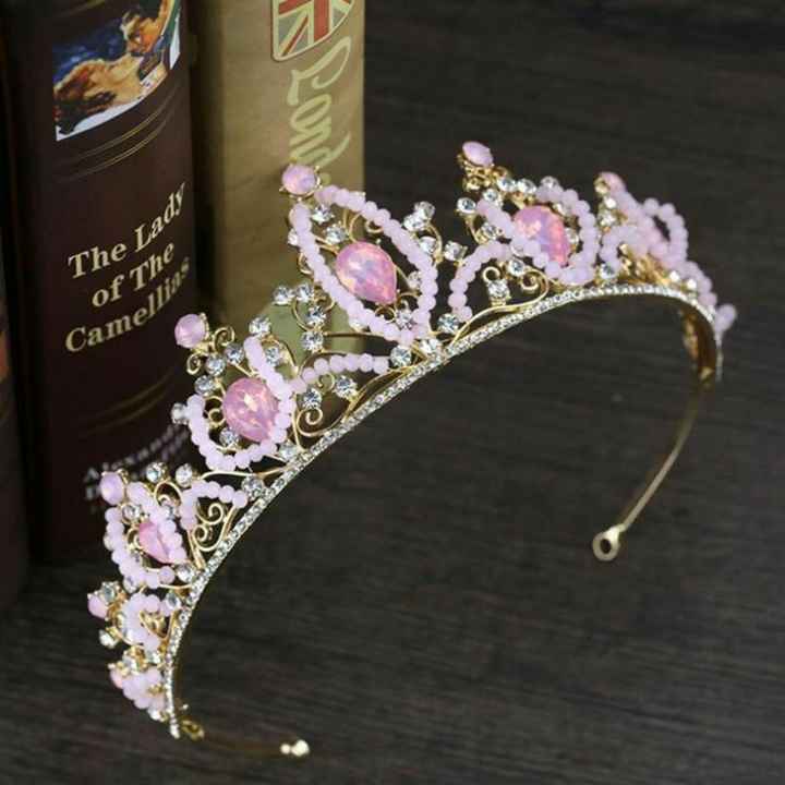 Tiaras en color rosa - 5