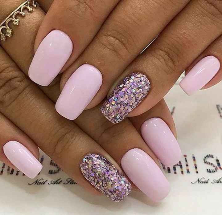 Uñas en color rosa - 4