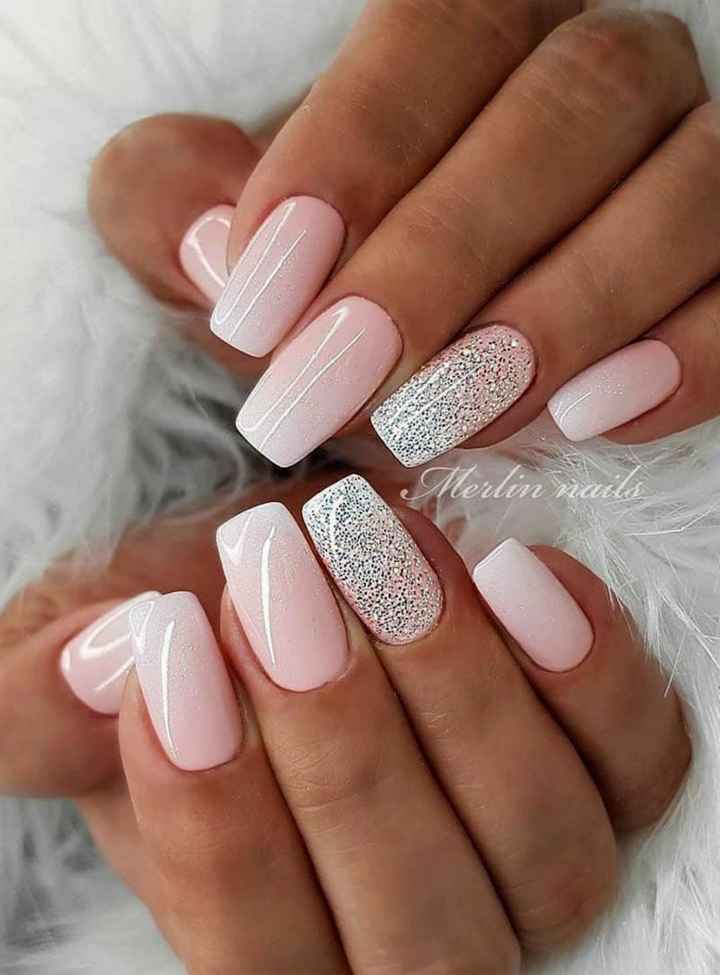 Uñas en color rosa - 5