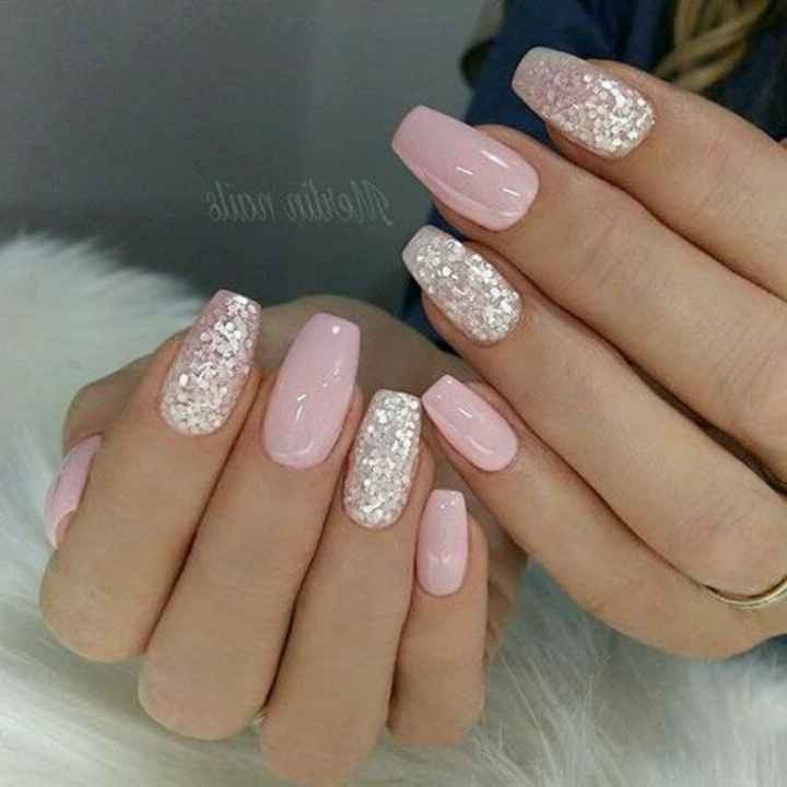 Uñas en color rosa - 6