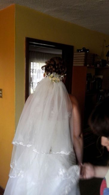 Boda civil y velo de novia - 1