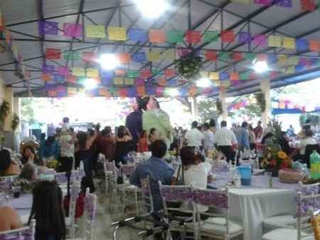 la recepcion
