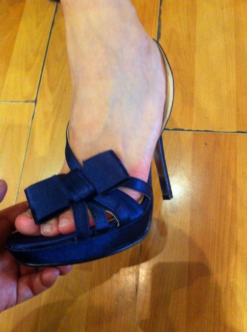 Algo azul: los zapatos! - 1