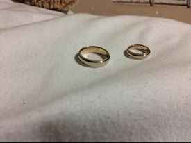 Nuestras argollas con grabados  - 1