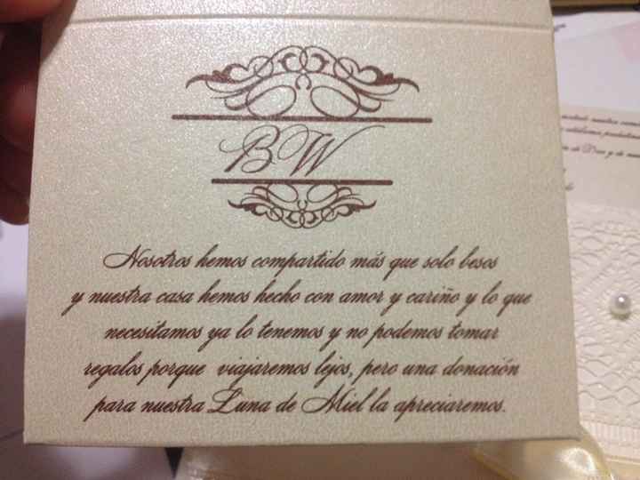 Invitaciones de realeza  - 2
