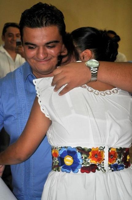 El momento mas especial de la boda Civil