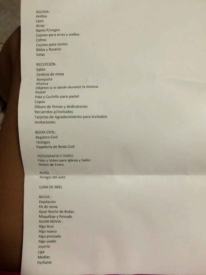 La dichosa lista - 1