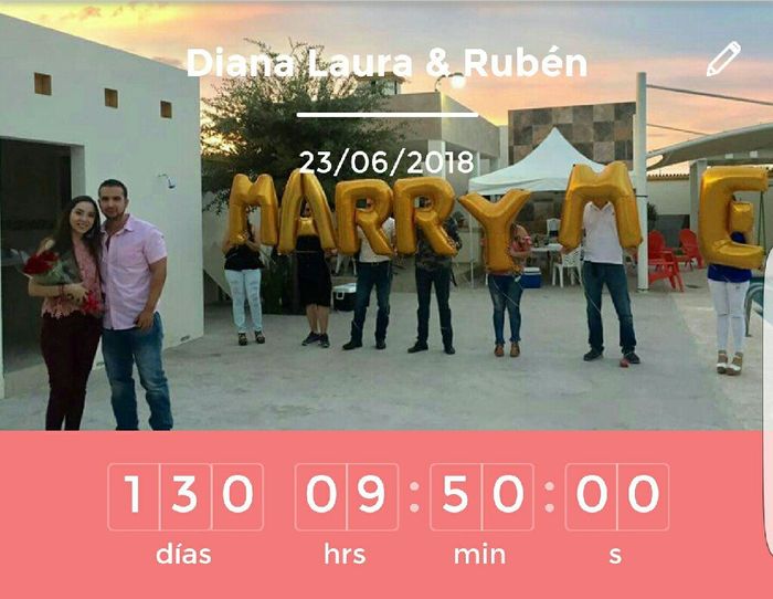 ¡Escribe los días que faltan para tu boda! - 1