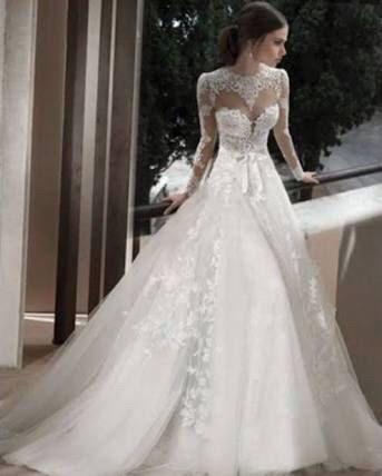  Top de vestidos de novia largos !! - 12