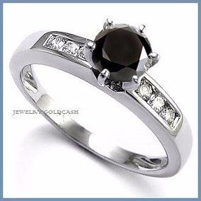  Anillos de compromiso 💍 con diamante 💎 negro !!! - 8