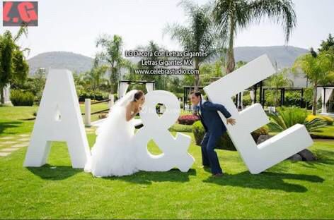 Sesión de fotos con letras luminosas - 7