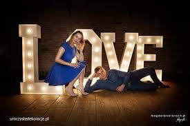 Sesión de fotos con letras luminosas - 20