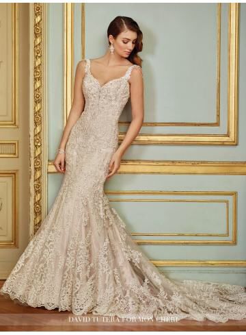 Vestido color champange - 10