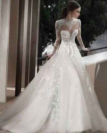  Top de vestidos de novia largos !! - 12