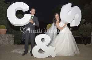 Sesión de fotos con letras luminosas - 1