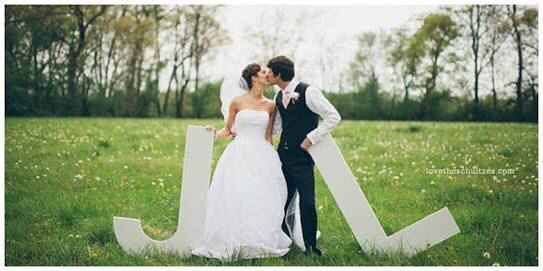 Sesión de fotos con letras luminosas - 5