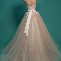 Vestido color champange - 2