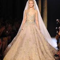Vestido color champange - 6