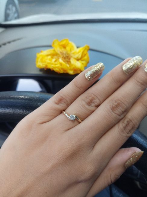 a presumir el anillo!!! - 1