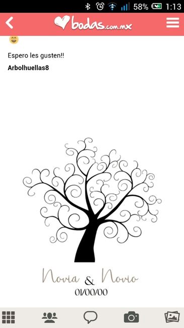 A quién le debo su árbol de firmas/huellas? - 1