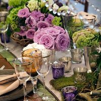 Decor morado   verdes