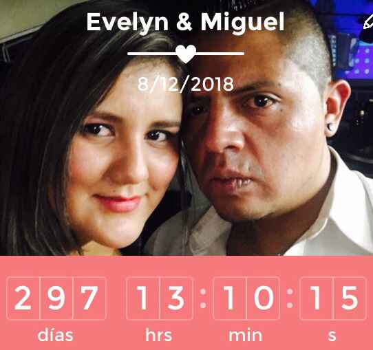 ¡Escribe los días que faltan para tu boda! - 1