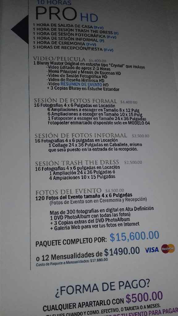 Ayuda! Servicio de fotografía bueno, muy creativo y que no se cotice - 2