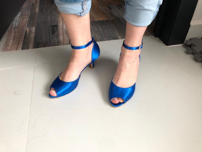 zapatos azules 💙 1