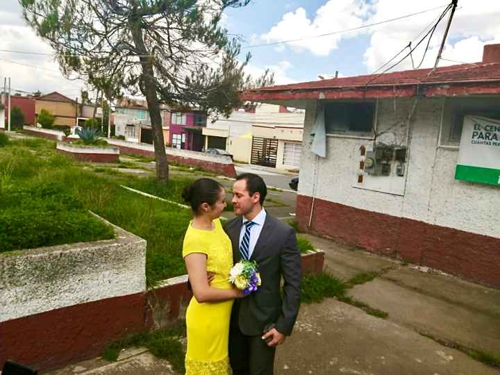 Nuestra boda civil 💙 - 1