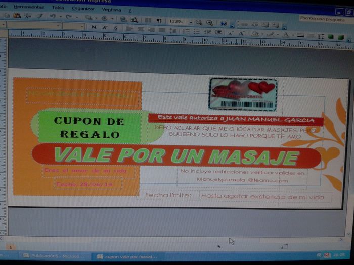 Help. cupones de amor - 2