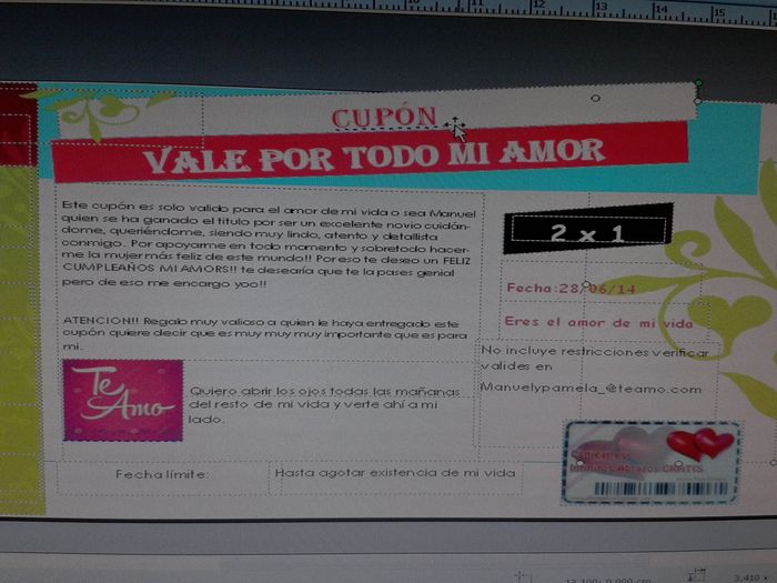 Help. cupones de amor - 4