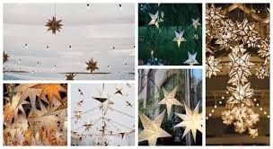 Estrellas colgantes