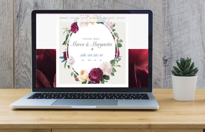 ¿Invitación o web de boda? 😲 - 2