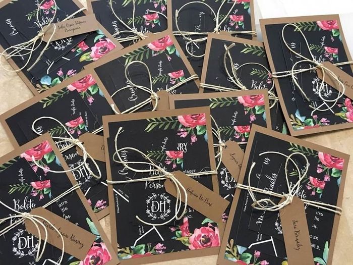 Invitaciones sencillas