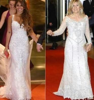 Un poco de humor/enojo suegra de blanco 1