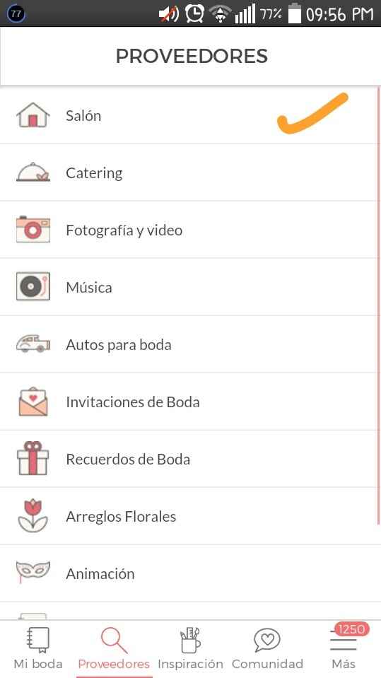 Como buscar proveedores en la app,mini guía - 3