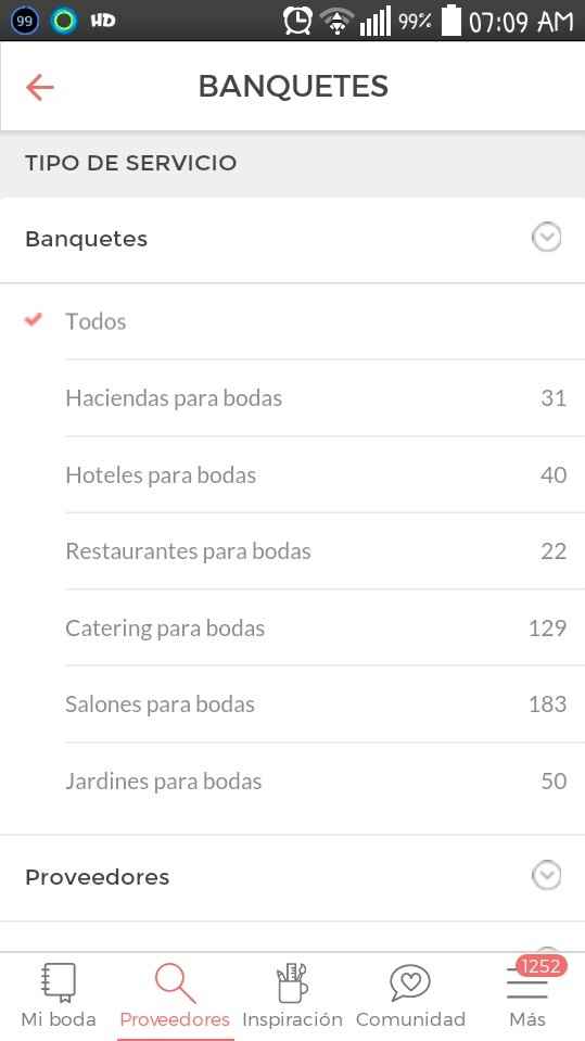 Como buscar proveedores en la app,mini guía - 6