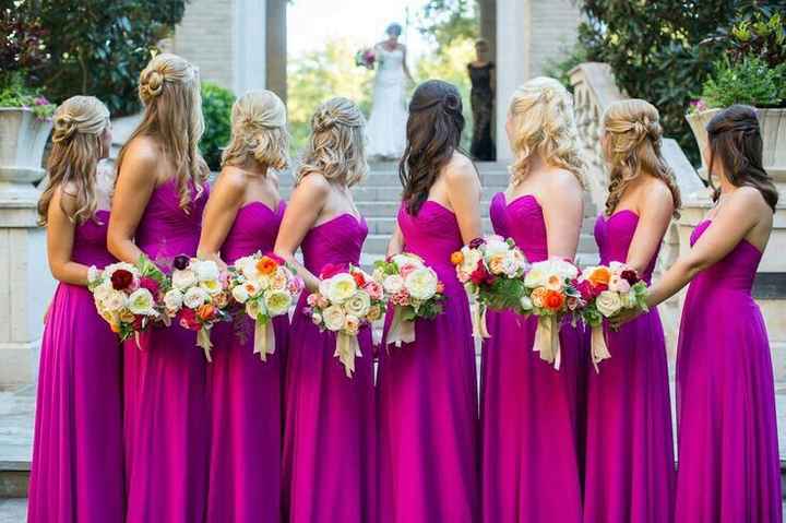 Boda color bugambilia - 6