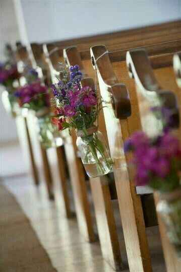 Ideas para decorar bancas en la iglesia - Foro Antes de la boda - bodas .